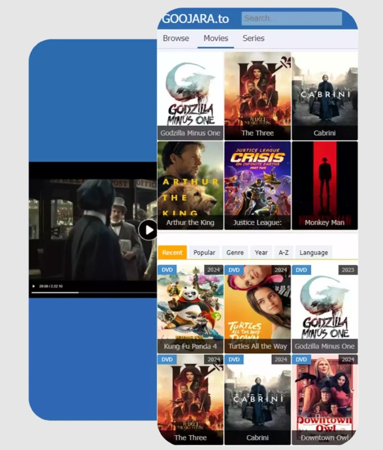How To Use Goojara App To Watch Movies And Anime 
