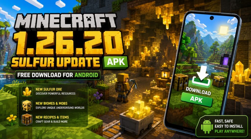 Download Minecraft 1.26.20