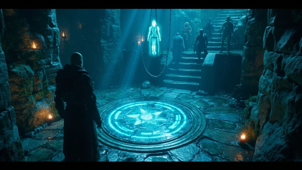 Nightsong BG3 guide showing the underground temple encounter